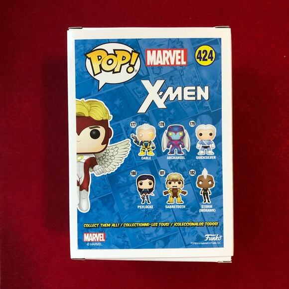 Funko Pop Marvel CCorps Exclusive X-Men Angel #424 - Picture 4 of 6